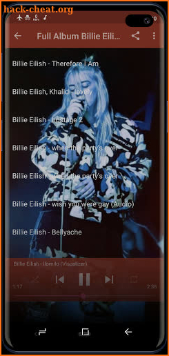 Billie Eilish Songs Offline screenshot