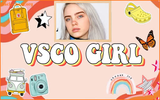 Billie Eilish Vsco Girl Studio Editor with Sticker screenshot