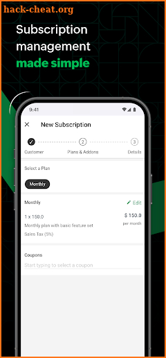 Billing Management - Zoho screenshot