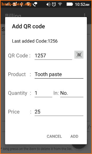 billing software for retail shop pro screenshot