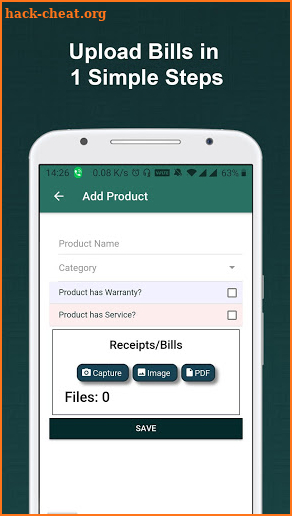 BillsBox: Warranty Tracker & Receipt Keeper screenshot