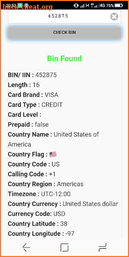 Bin Checker PRO - BIN Card Checker & Verifier screenshot