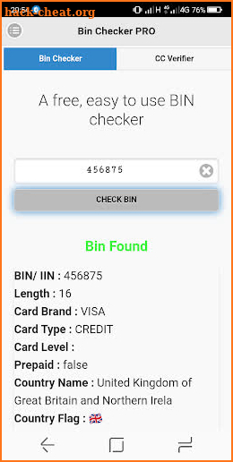 Bin Checker PRO - BIN Card Checker & Verifier screenshot