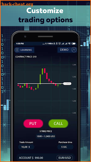 Binary Options trading master screenshot