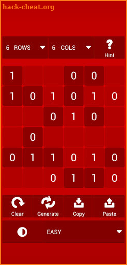 Binary Sudoku Generator screenshot