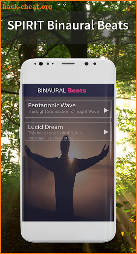 Binaural Beats meditation and relaxation screenshot