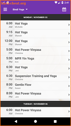 Bindi Yoga screenshot