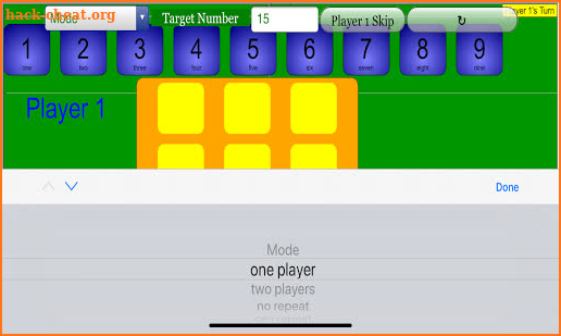 Bing Bang Go! a Tic Tac Toe Math Addition Game screenshot