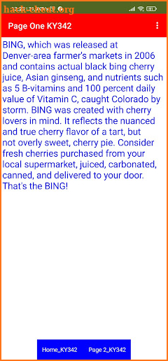 Bing Cherry screenshot