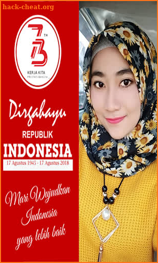 Bingkai Foto Profil Kemerdekaan Indonesia screenshot