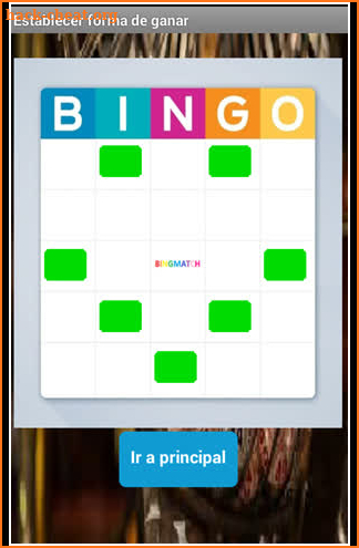 Bingmatchs Bingo screenshot