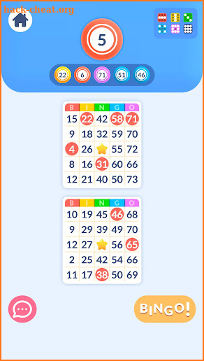 Bingo screenshot