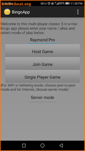 Bingo App Pro screenshot