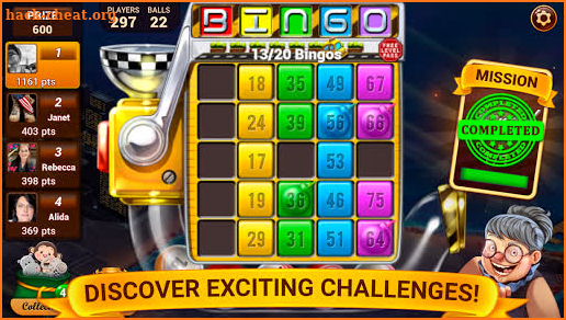 Bingo Battle - free to play bingo games on Android screenshot