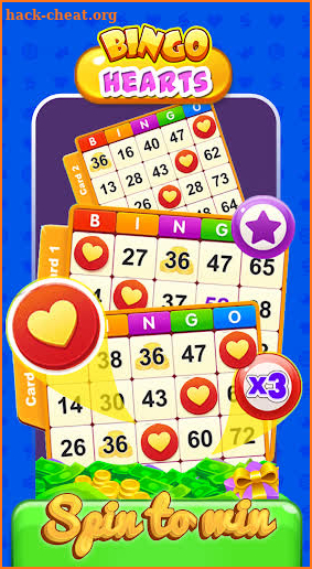 Bingo Big Hearts Win screenshot
