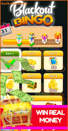 Bingo Blackout real money cash screenshot