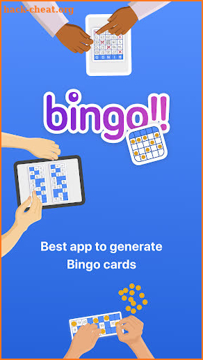 Bingo!! cards screenshot
