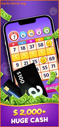 Bingo-Cash Win Real Money Clue screenshot