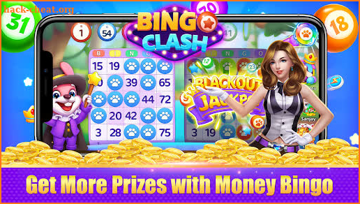 Bingo Clash Money Game screenshot