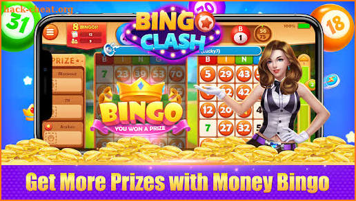 Bingo Clash Money Game screenshot