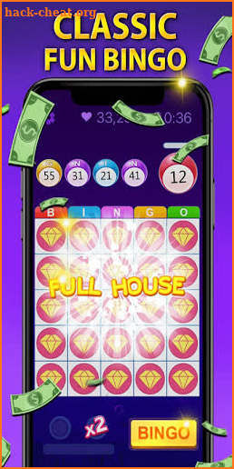 Bingo-Clash Win Real Cash Clue screenshot