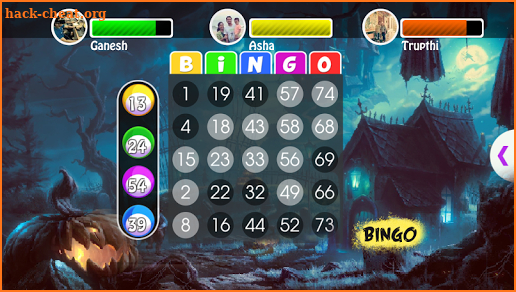 Bingo Halloween screenshot