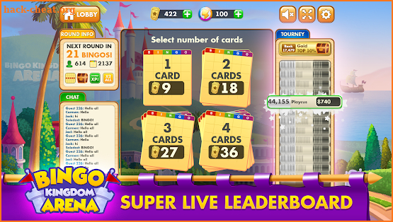 Bingo Kingdom Arena screenshot