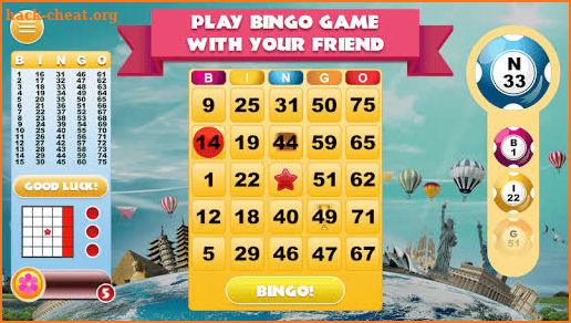 Bingo Live Party game-free bingo app screenshot