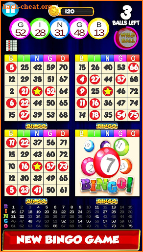 Bingo: New Free Cards Game - Vegas and Casino Feel screenshot
