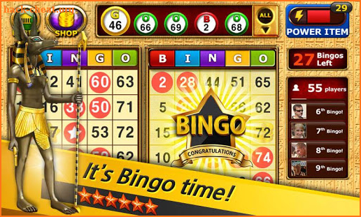 Bingo - Pharaoh's Way screenshot
