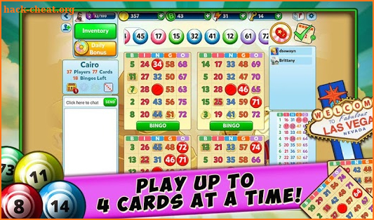 Bingo - Secret Cities - Free Travel Casino Game screenshot