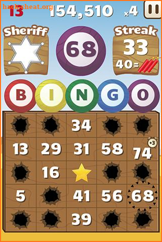 Bingo Shootout screenshot