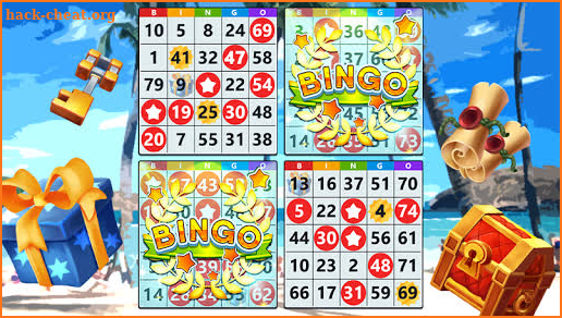 Bingo Treasure - Free Bingo Game screenshot