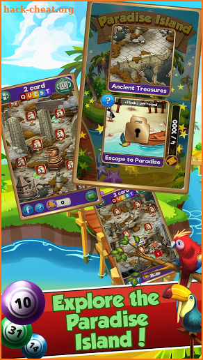 Bingo Treasure Quest - Paradise Island Riches screenshot