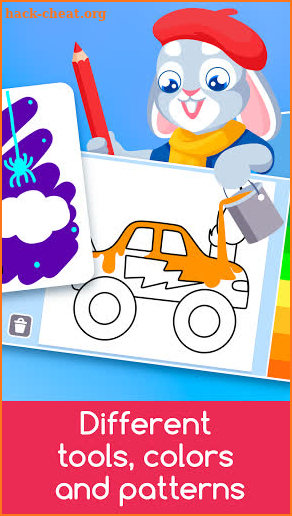 Binky - Coloring for kids screenshot