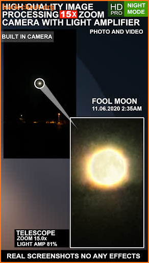 Binoculars Zoom V14: Image Processing Zoom screenshot