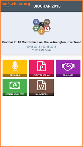 Biochar 2018 screenshot