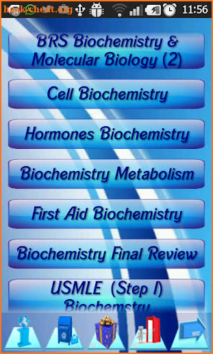 Biochemistry Exam Review 2700F screenshot