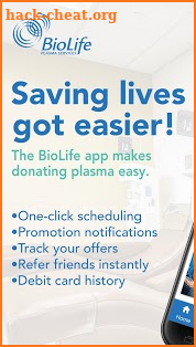 BioLife Plasma Services screenshot