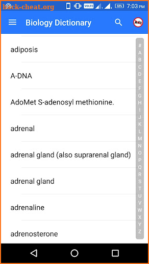 Biology Dictionary screenshot