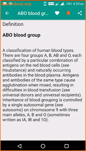 Biology Dictionary Pro screenshot