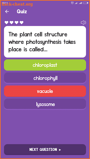 Biology Trivia Quiz screenshot