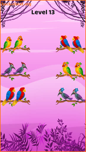 Bird Color Sort - Match Puzzle screenshot