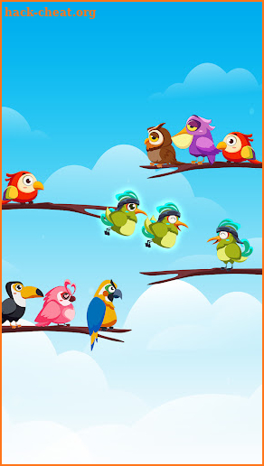Bird Color Sort Puzzle screenshot