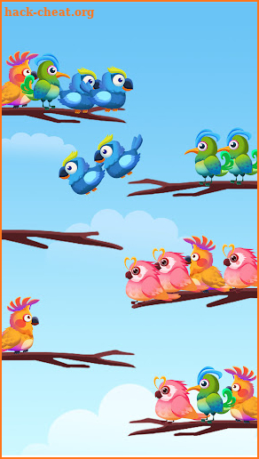 Bird Color Sort : Puzzle Game screenshot