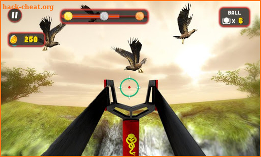 Bird Hunting Slingshot 3D Shooting screenshot