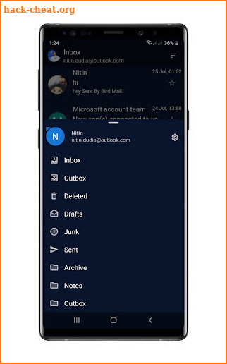 Bird Mail -Email App screenshot