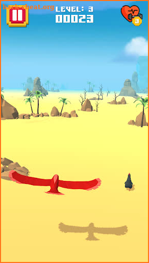 Bird of Prey Angry Birds Hunting Animals screenshot