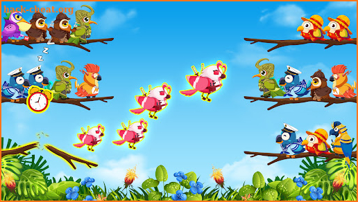 Bird Sort 2: Color Puzzle screenshot