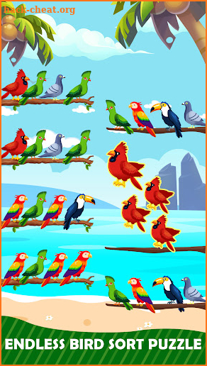 Bird Sort Puzzle - Bird Games screenshot
